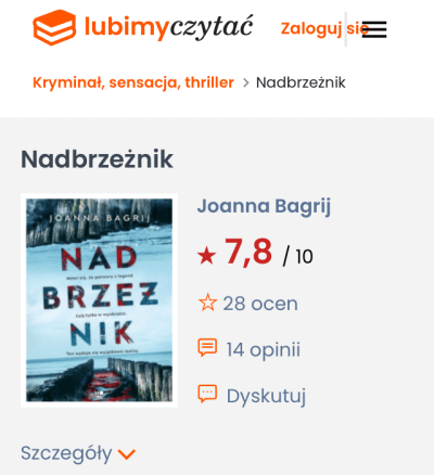 Nadbrzeżnik lubimyczytac.pl